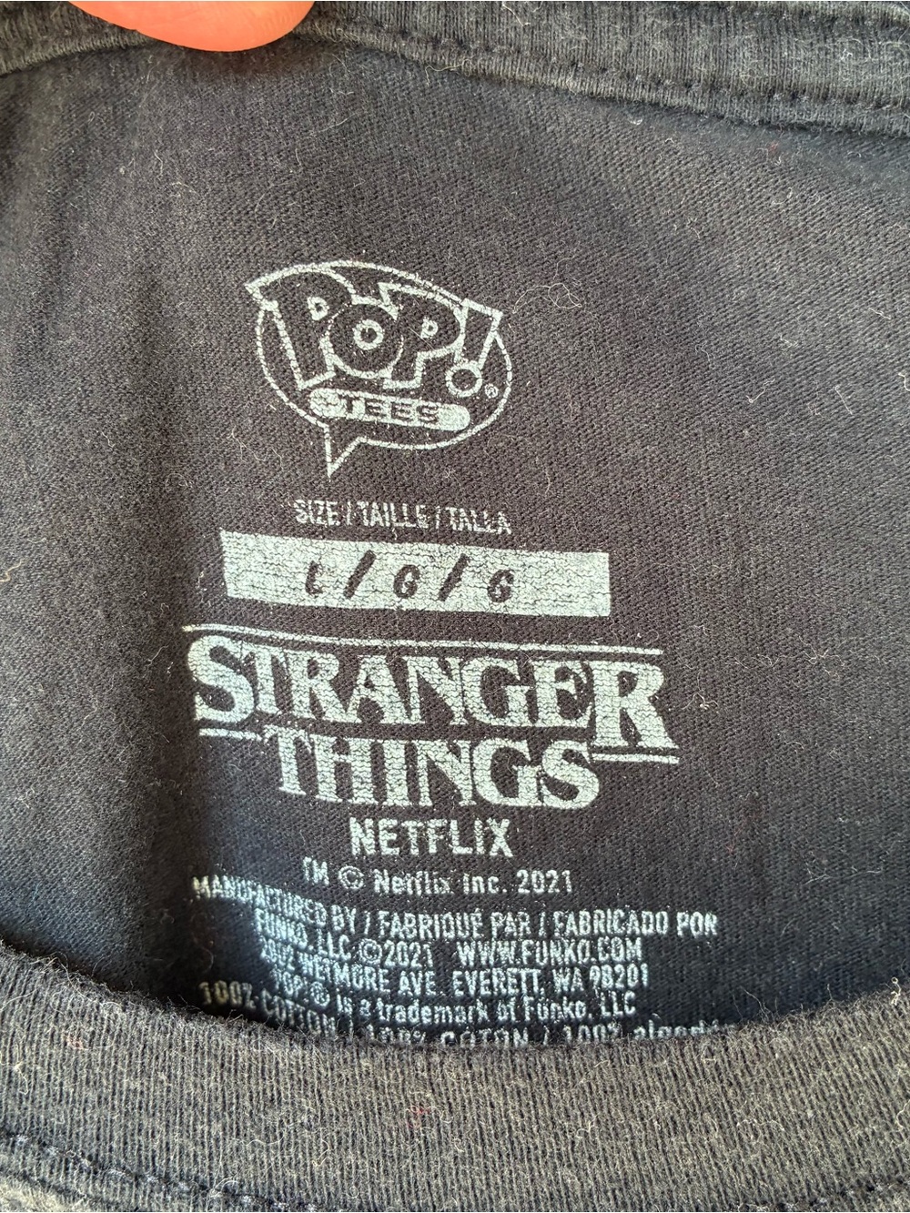 Funko POP! Stranger Things T-Shirt Arcade Machine Size Lg Black Unisex
TV - Picture 3 of 5